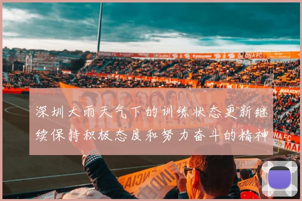 深圳大雨天气下的训练状态更新继续保持积极态度和努力奋斗的精神